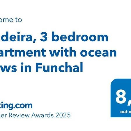 Madeira, 3 Bedroom Apartment With Ocean Views In Funchal Экстерьер фото