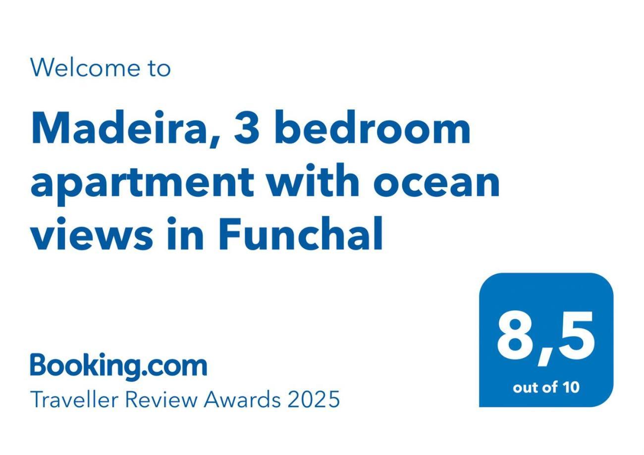 Madeira, 3 Bedroom Apartment With Ocean Views In Funchal Экстерьер фото